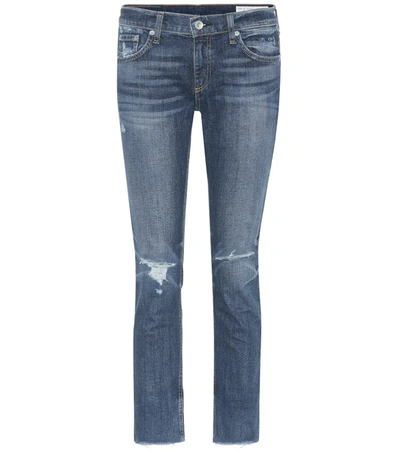 Rag & Bone Dre Low Rise Slim Boyfriend Jeans In Emory