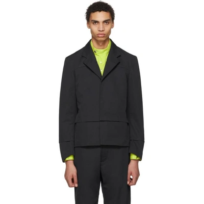 Kiko Kostadinov Grey Dolarhyde Darted Jacket | ModeSens