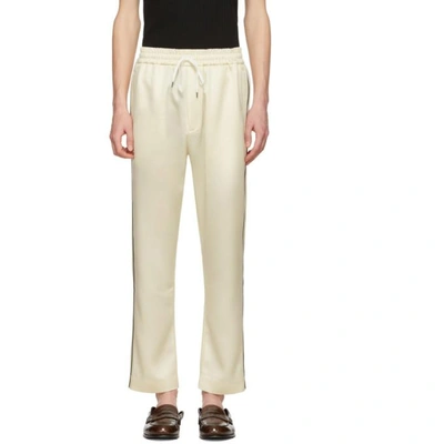 Cmmn Swdn Off-white Buck Lounge Pants In Cream
