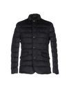 Moorer Down Jackets In Dark Blue