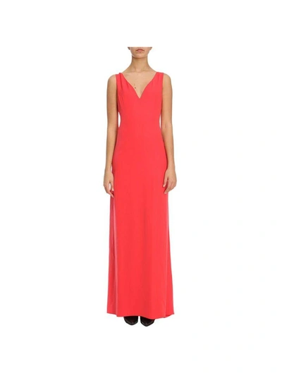 Emporio Armani Dress Dress Women  In Geranium