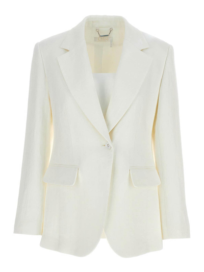 Chloé Chloè Jackets In White