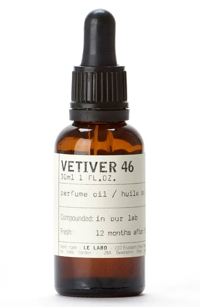 Le Labo Vetiver 46 Perfume Oil 30ml In White