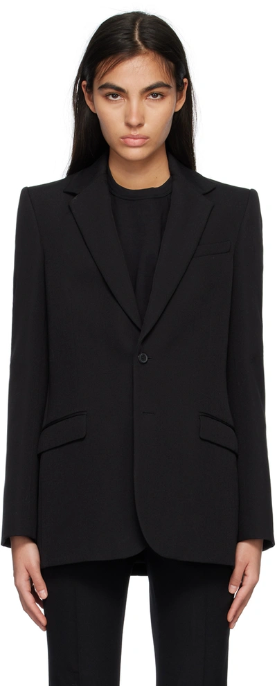 Wardrobe.nyc Black Single-breasted Blazer