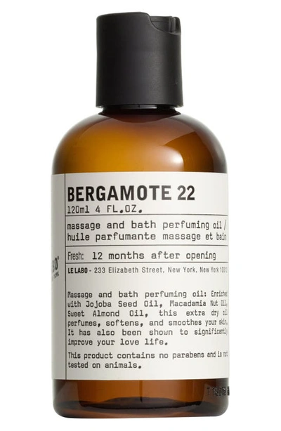 Le Labo Bergamote 22 Body Oil