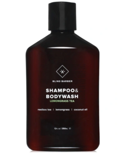 Blind Barber Lemongrass Tea Shampoo & Bodywash, 350ml In Colourless