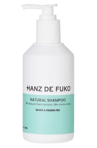 Hanz De Fuko Natural Shampoo, 237ml In Colorless