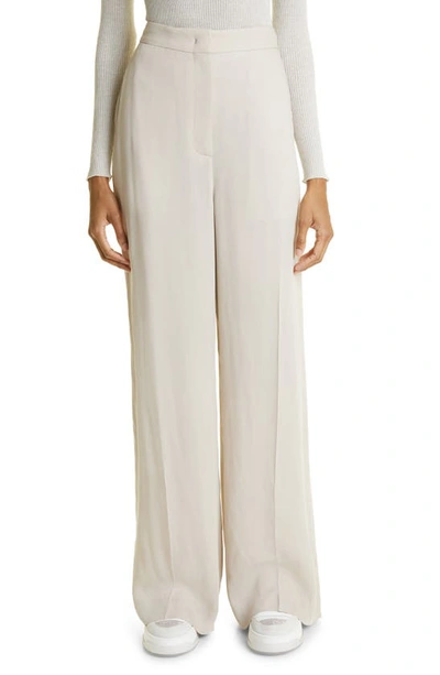 Fabiana Filippi Embellished Straight Leg Trousers In White