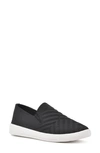 White Mountain Footwear Until Knit Slip-on Sneaker In Black/ Fabric