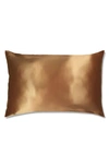Slip Silk Pillowcase - Standard/queen Gold