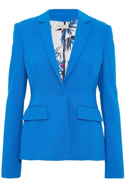 Emilio Pucci Woman Wool-blend Crepe Blazer Cobalt Blue