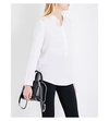 Stella Mccartney Eva Silk Shirt In Pure White
