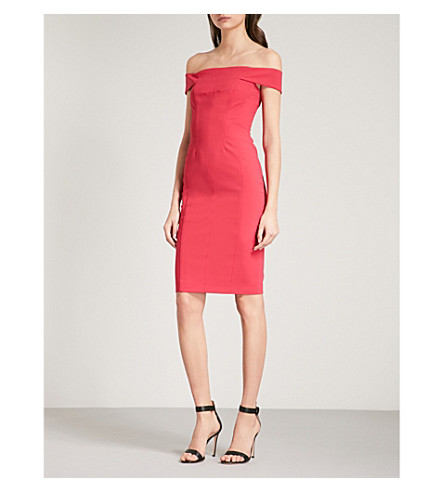 karen millen off shoulder dress