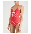 Marysia Broadway Halterneck Swimsuit In Red Coconut