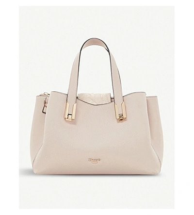 Dune Decci Faux-leather Tote Bag In Blush-synthetic