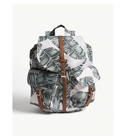 herschel palm leaf backpack