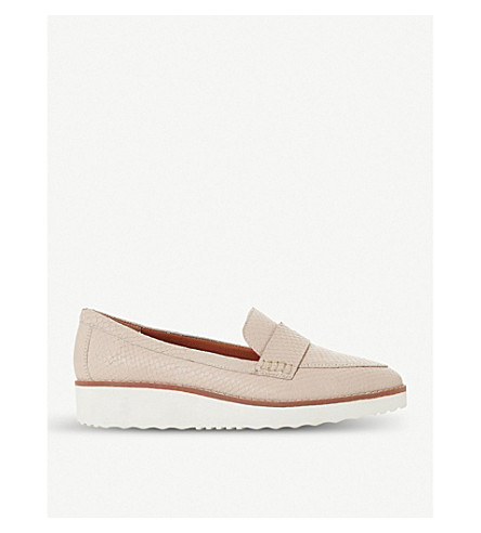 dune flatform loafers