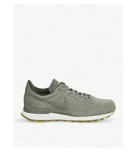 nike internationalist verde Nike Internationalist Low-top Suede Sneakers In Dark Stucco | ModeSens