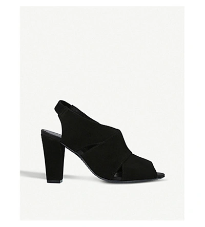 Kurt Geiger Clarence Suede Courts In Black