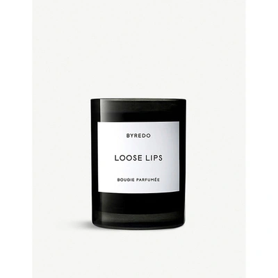 Byredo Loose Lips Scented Candle, 240g In Na