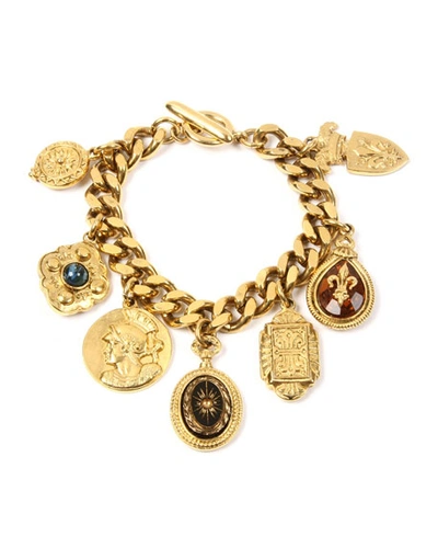 Ben-amun Royal Queen Charm Bracelet In Multi