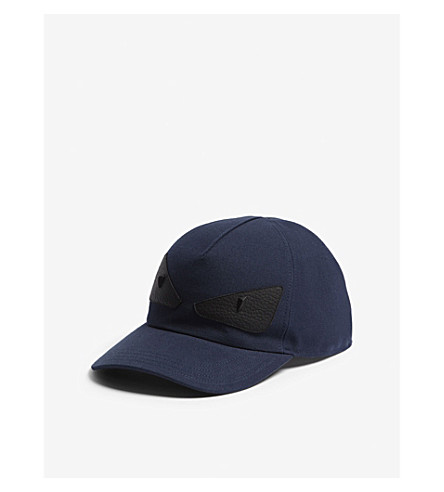 fendi monster eyes cap
