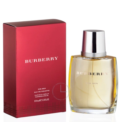 Burberry For Men Eau De Toilette Spray 3.3 oz (m) (100 Ml) In N,a