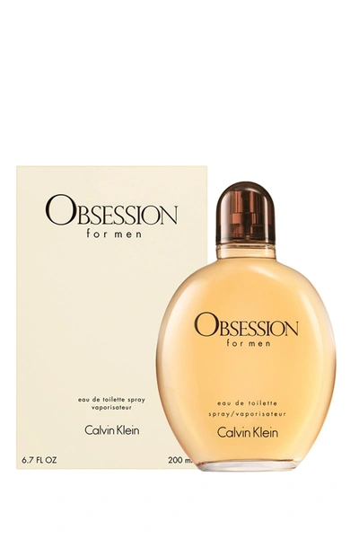 Calvin Klein Obsession For Men Eau De Toilette, 6.7 oz