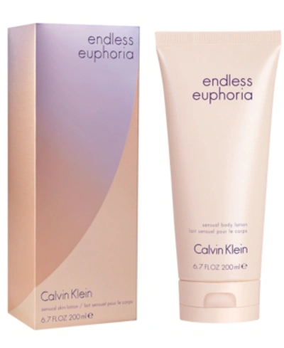 Calvin Klein Endless Euphoria Sensual Body Lotion, 6.7 oz