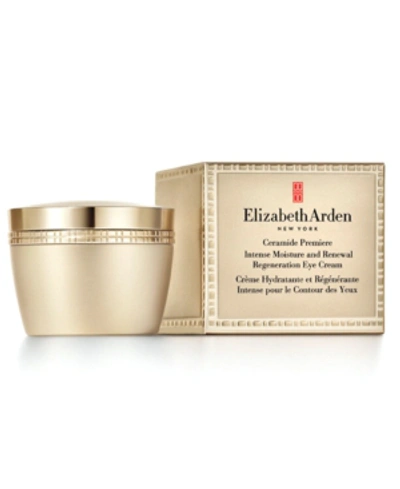 Elizabeth Arden Ceramide Premiere Intense Moisture And Renewal Regeneration Eye Cream, 0.5 Oz. Jar