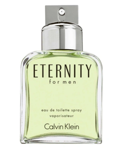 Calvin Klein Eternity For Men Eau De Toilette Spray, 6.7 oz In Green
