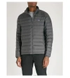 Patagonia Padded Recycled Shell-down Jacket In Forge Grey