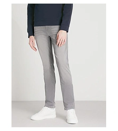 Paige Lennox Skinny Jeans In Grey