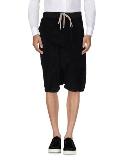 Rick Owens Drkshdw 'memphis Pod' Shorts In Black | ModeSens