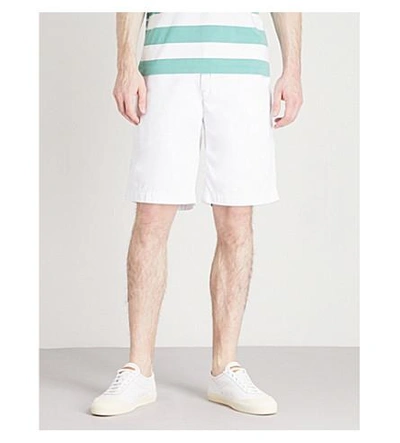 Polo Ralph Lauren Surplus Relaxed-fit Cotton Shorts In White