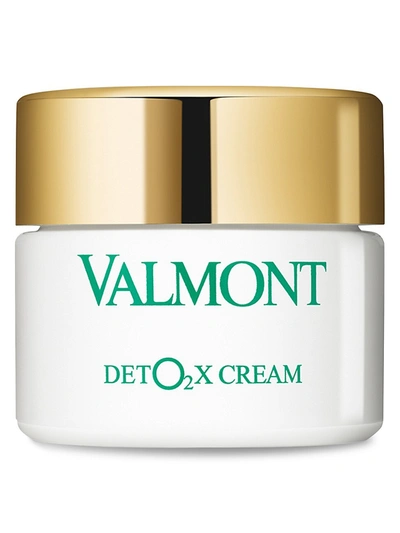 Valmont Deto2x Cream Oxygenating And Detoxifying Cream In White