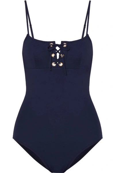 Melissa Odabash Cyprus One-piece Swimsuit In Navy