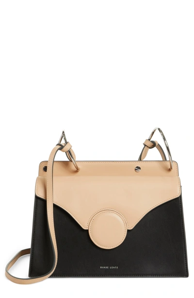 Danse Lente Phoebe Leather Crossbody Bag - Black In Nude