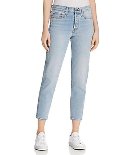 Levi's Wedgie Icon Fit Jeans In Bauhaus Blues