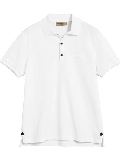 Burberry Piqué Polo Shirt