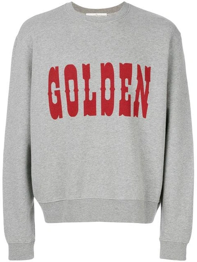 Golden Goose Grey Cotton Sweater