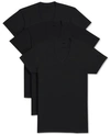 2(x)ist Men's Essential 3 Pack Slim Fit T-shirt In Black