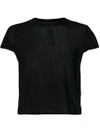 Rick Owens Sheer Cropped T-shirt