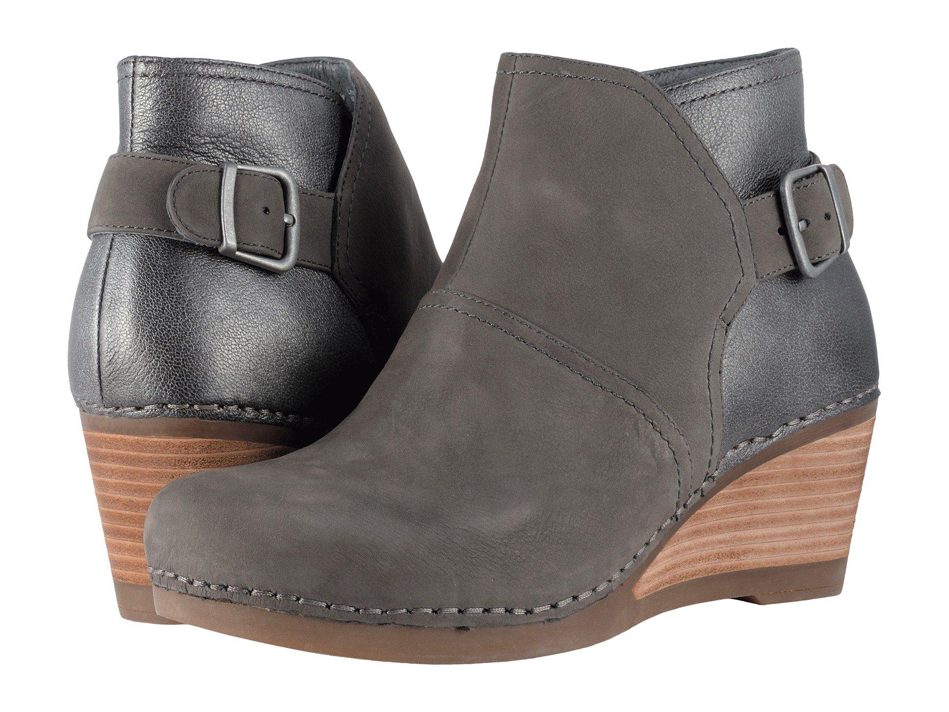 Dansko Shirley, Grey Nubuck | ModeSens