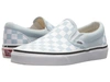 Vans Classic Slip-on™, (checkerboard) Baby Blue/true White