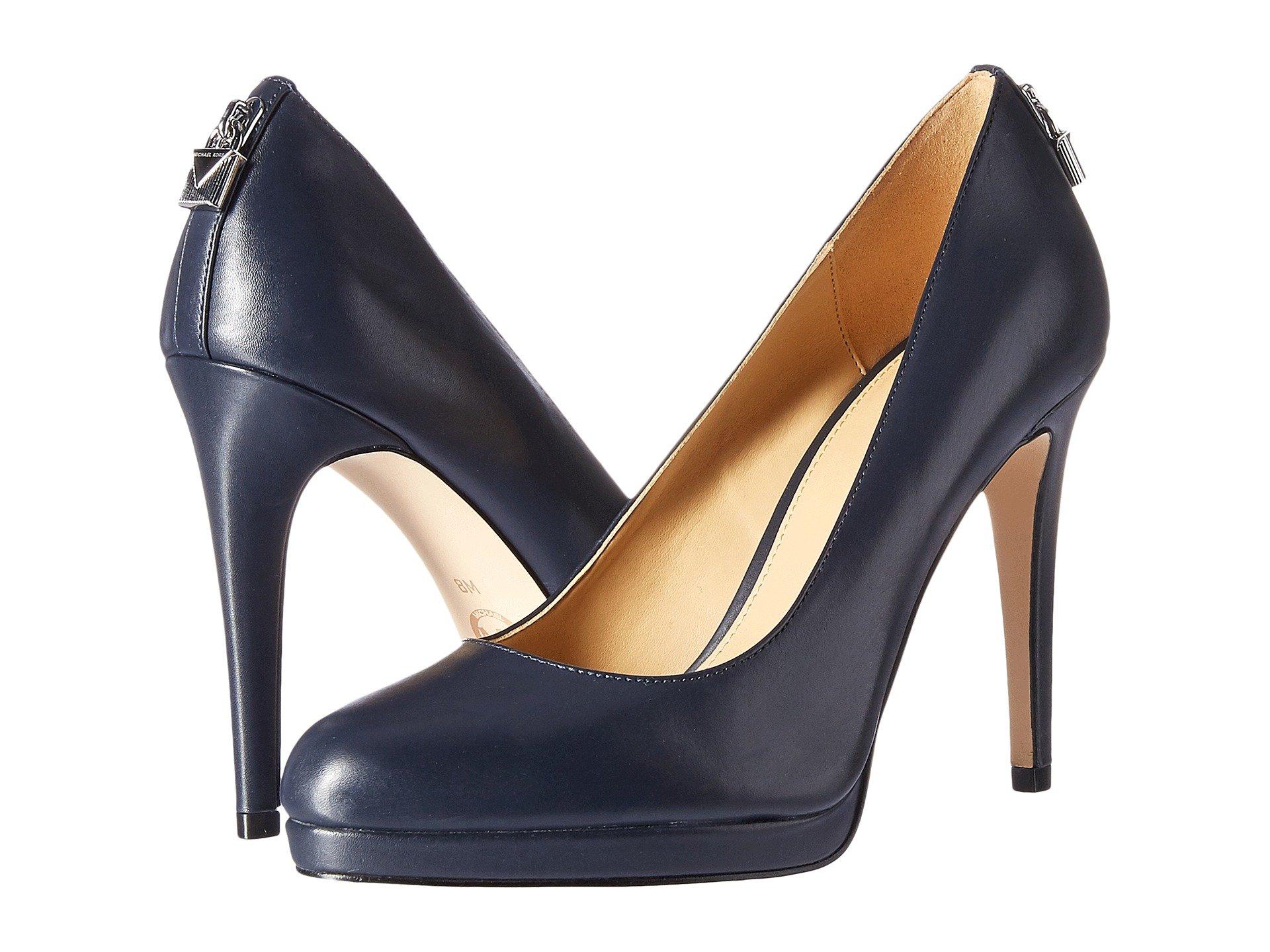 michael kors antoinette leather pump