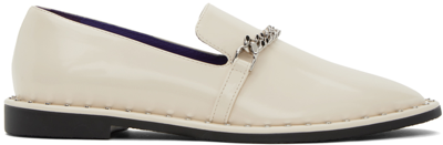 Stella Mccartney Falabella Vegan Leather Loafers In White
