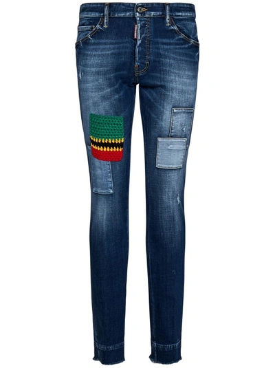 Dsquared2 Jamaica Jeans In Blue