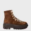 Allsaints Wanda Shearling Boot In Brown
