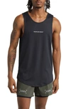 Asrv Nano Mesh Tank Top In Black